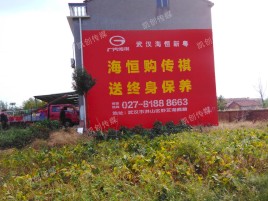南城农村墙体广告给农村人民带来方便