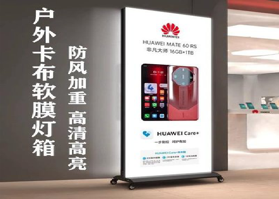 南城户外防水灯箱的应用特点及适用范围。
