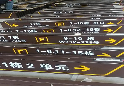 南城广告标识中，常见的几种安装方式。